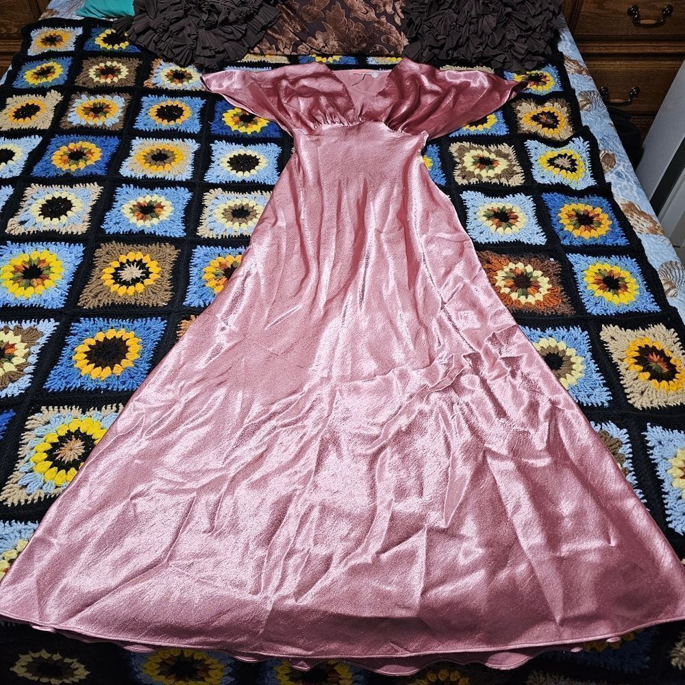 Free People Beatrice Dress in Dusty Rose size 2